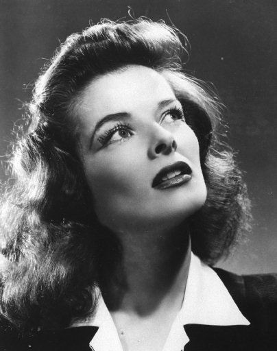 Katharine Hepburn, publicity photo for The Philadelphia Story (1940).